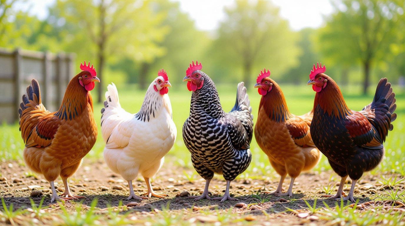 Quelles races de poules adopter pour bien débuter ?
