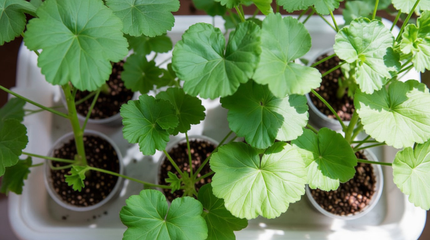 Protéger vos plants du gel et multiplier vos géraniums