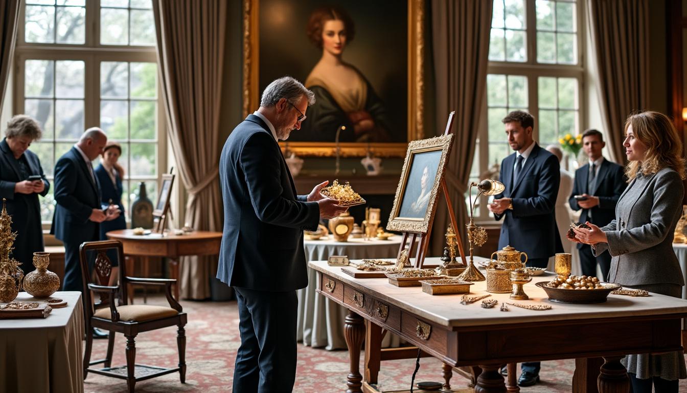 participez à la journée d’expertise gratuite organisée par fle : faites évaluer vos bijoux, tableaux, décorations et mobiliers par des experts.