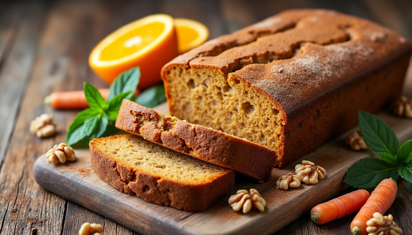 découvrez notre recette savoureuse de gâteau aux carottes vegan, 100% végétale et gourmande, parfaite pour régaler toute la famille tout en respectant vos choix alimentaires.