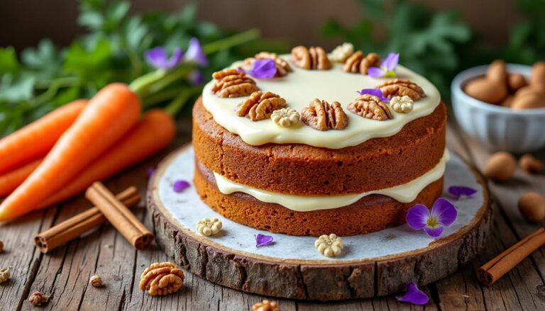 découvrez notre recette gourmande de gâteau aux carottes vegan, 100% végétale, saine et savoureuse, parfaite pour toutes les occasions.