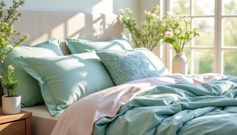 découvrez notre collection de linge de lit pour apporter la fraîcheur et la douceur du printemps dans votre chambre, alliant confort et style renouvelé.