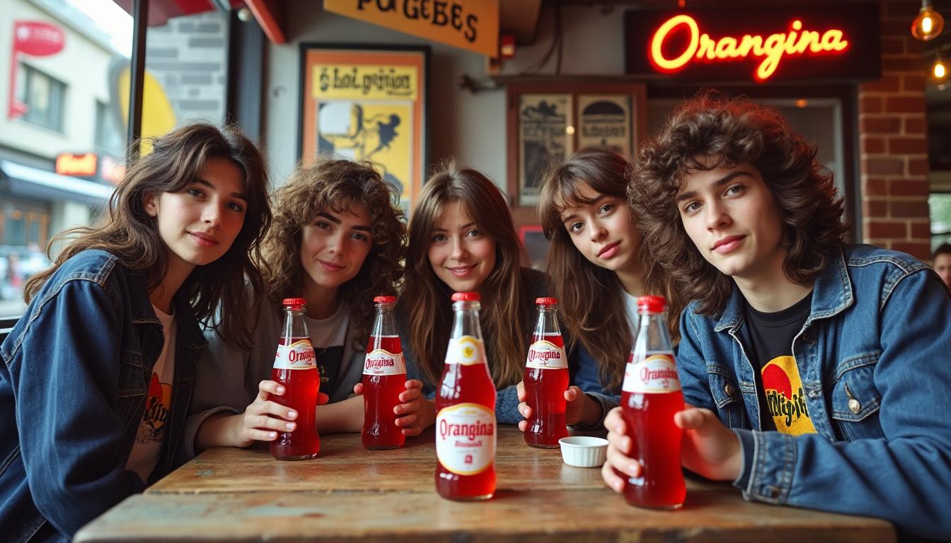 découvrez orangina rouge, le soda iconique qui a marqué les années 90 par son goût unique et son énergie pétillante. retournez en enfance avec cette boisson légendaire !