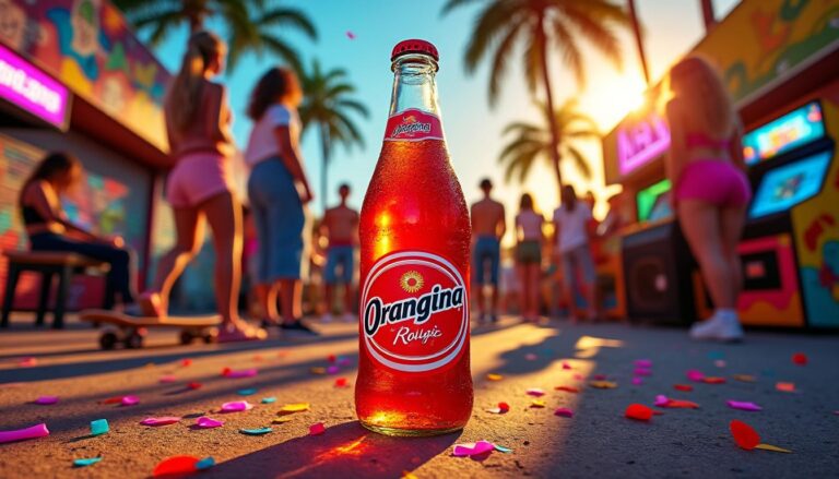 découvrez orangina rouge, le soda emblématique des années 90, qui a marqué toute une génération avec son goût unique et rafraîchissant.