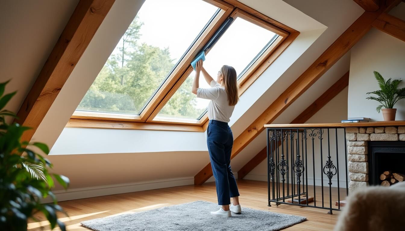 Découvrez notre guide complet pour nettoyer un Velux facilement et efficacement. Astuces pratiques et conseils pour entretenir vos fenêtres de toit sans effort.