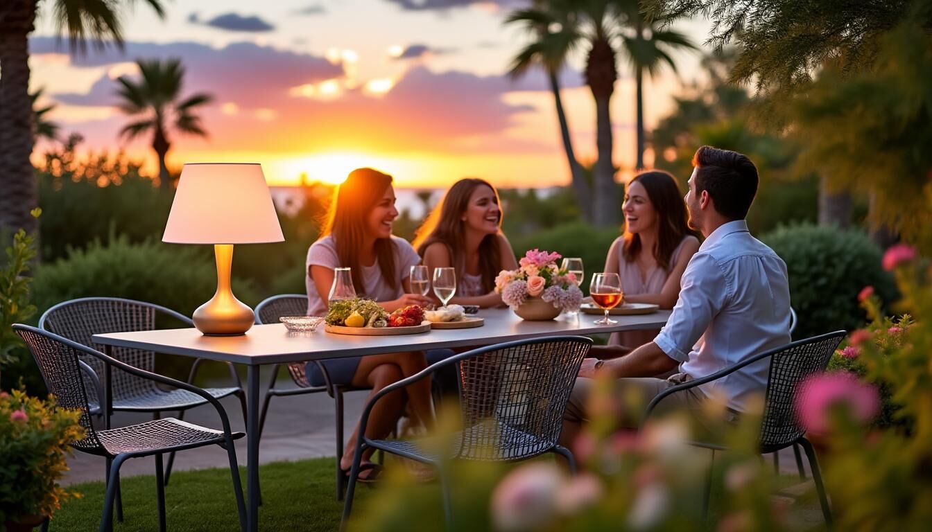 Découvrez le salon de jardin Fermob alliant élégance et confort pour sublimer votre espace extérieur. Profitez de moments conviviaux avec style et durabilité.