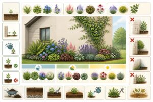 découvrez comment aménager un massif contre le mur de votre maison en choisissant les plantes adaptées et en évitant les erreurs courantes pour un jardin réussi.