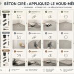 apprenez à appliquer du béton ciré vous-même sur vos sols, murs et plans de travail pour un rendu moderne et durable. guide pratique étape par étape.