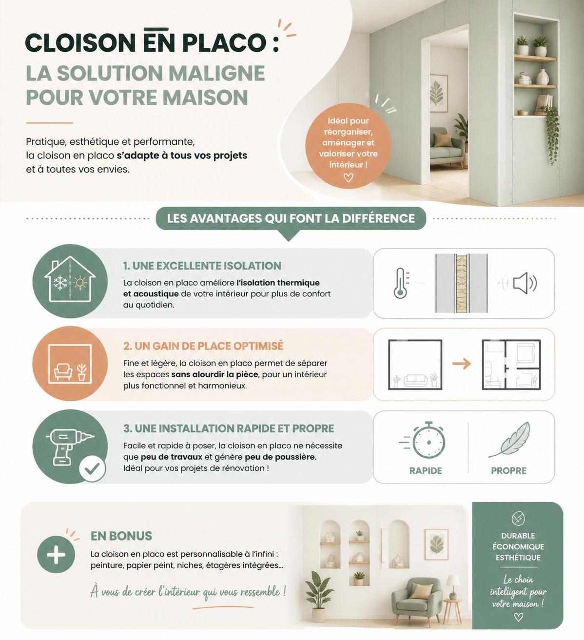 découvrez comment construire une cloison en placo pour créer une séparation légère et fonctionnelle chez vous, facilement et rapidement.