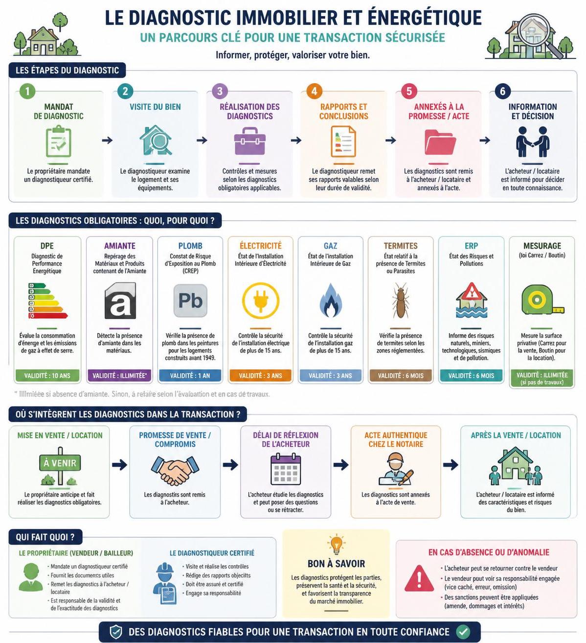 découvrez l'essentiel à connaître sur le diagnostic immobilier et l'efficacité énergétique pour mieux informer vos décisions immobilières et optimiser la performance énergétique de vos biens.