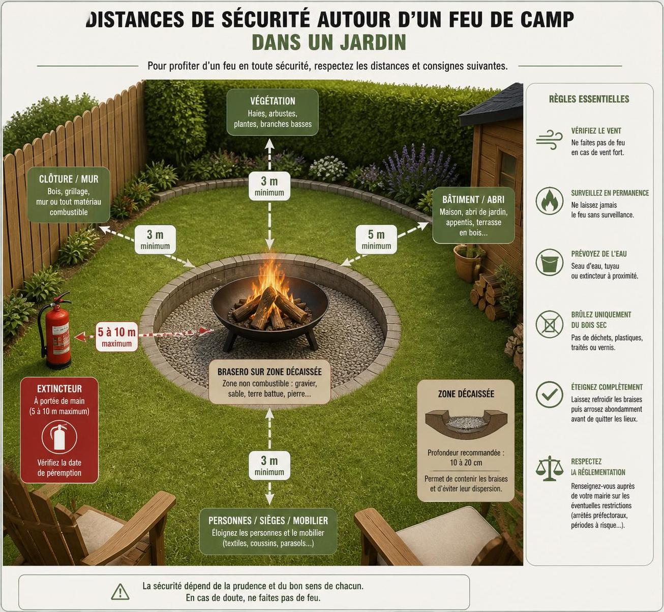 découvrez la législation en vigueur concernant l'utilisation des feux de camp dans votre jardin, pour profiter en toute sécurité et en respectant les règles.