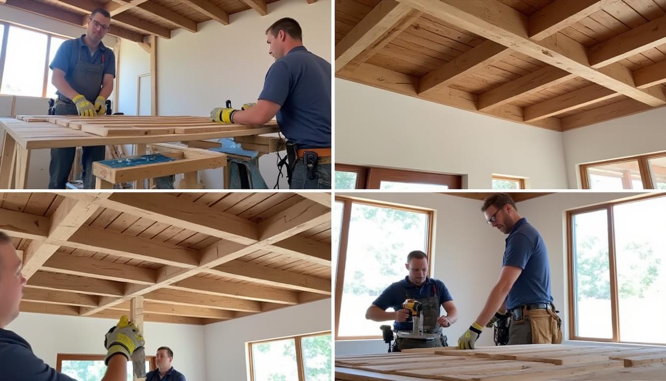 découvrez notre guide pratique pour créer et installer un faux solivage décoratif au plafond, et apportez une touche d'élégance et de charme à votre intérieur facilement.