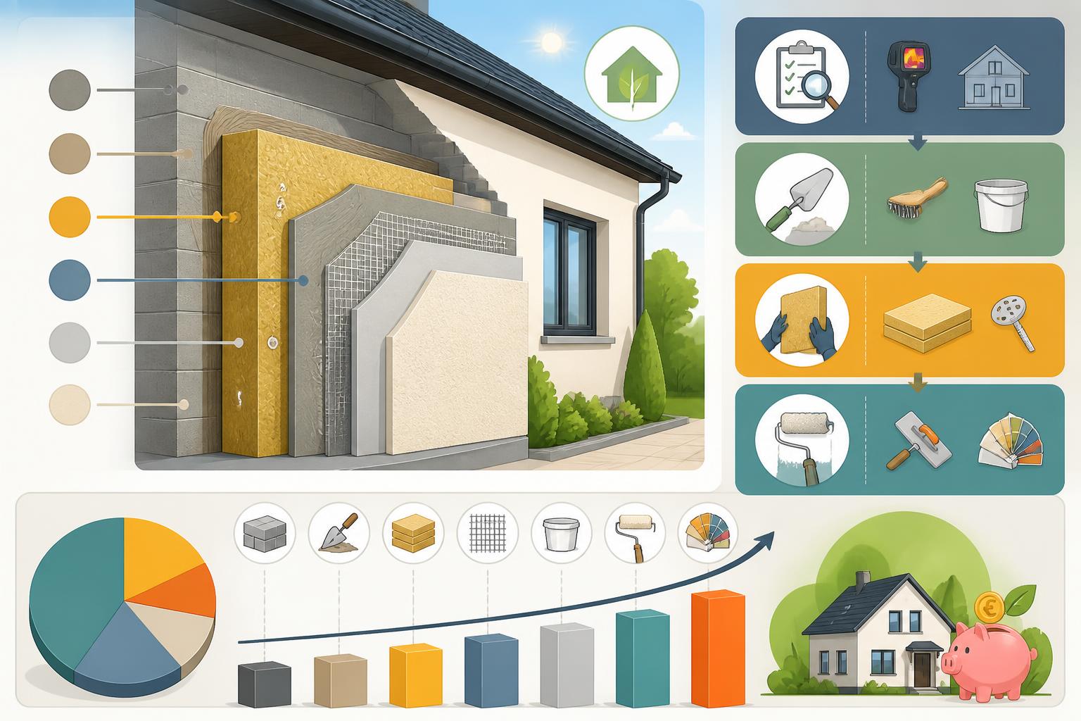 découvrez tout sur l'isolation thermique par l'extérieur (ite) en 2026 : prix, techniques et travaux pour améliorer l'efficacité énergétique de votre habitation.