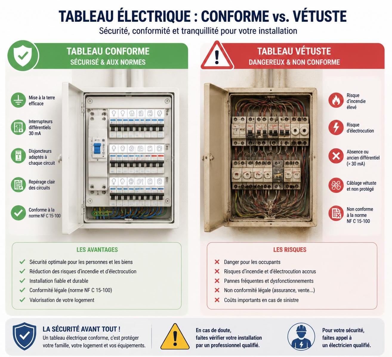 découvrez quand et comment procéder à la mise aux normes de votre tableau électrique pour garantir sécurité et conformité dans votre habitation.