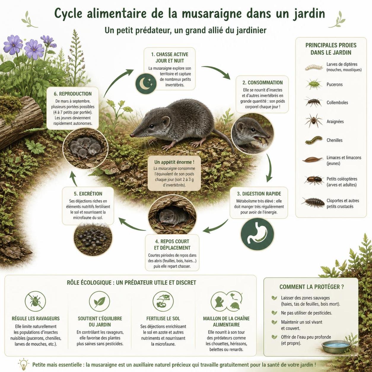 découvrez si la musaraigne dans votre jardin est utile ou nuisible, comment l'identifier facilement et les meilleures méthodes pour la gérer efficacement.