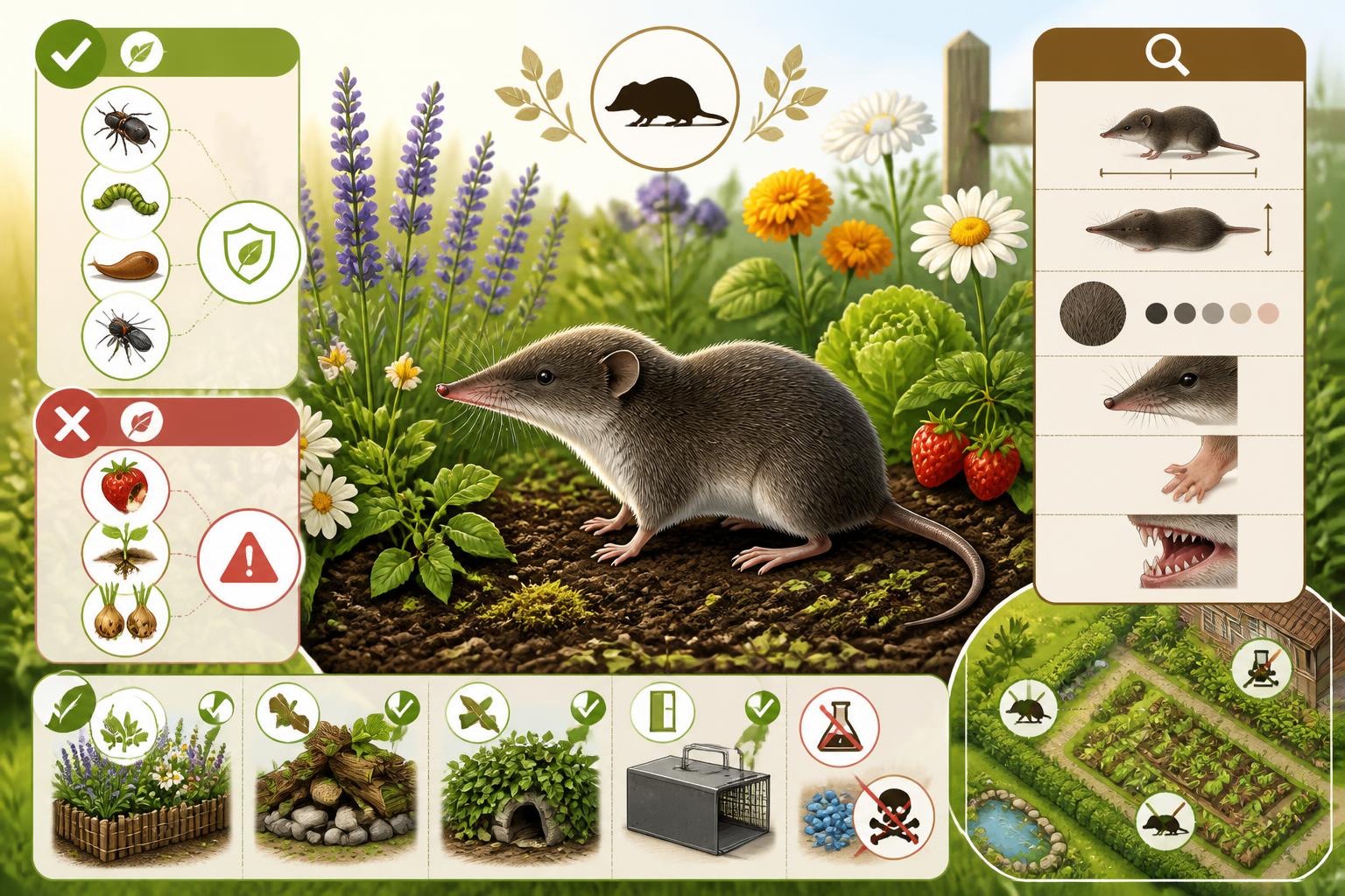 découvrez si la musaraigne au jardin est utile ou nuisible. apprenez à l'identifier correctement et à gérer sa présence pour protéger votre espace vert.