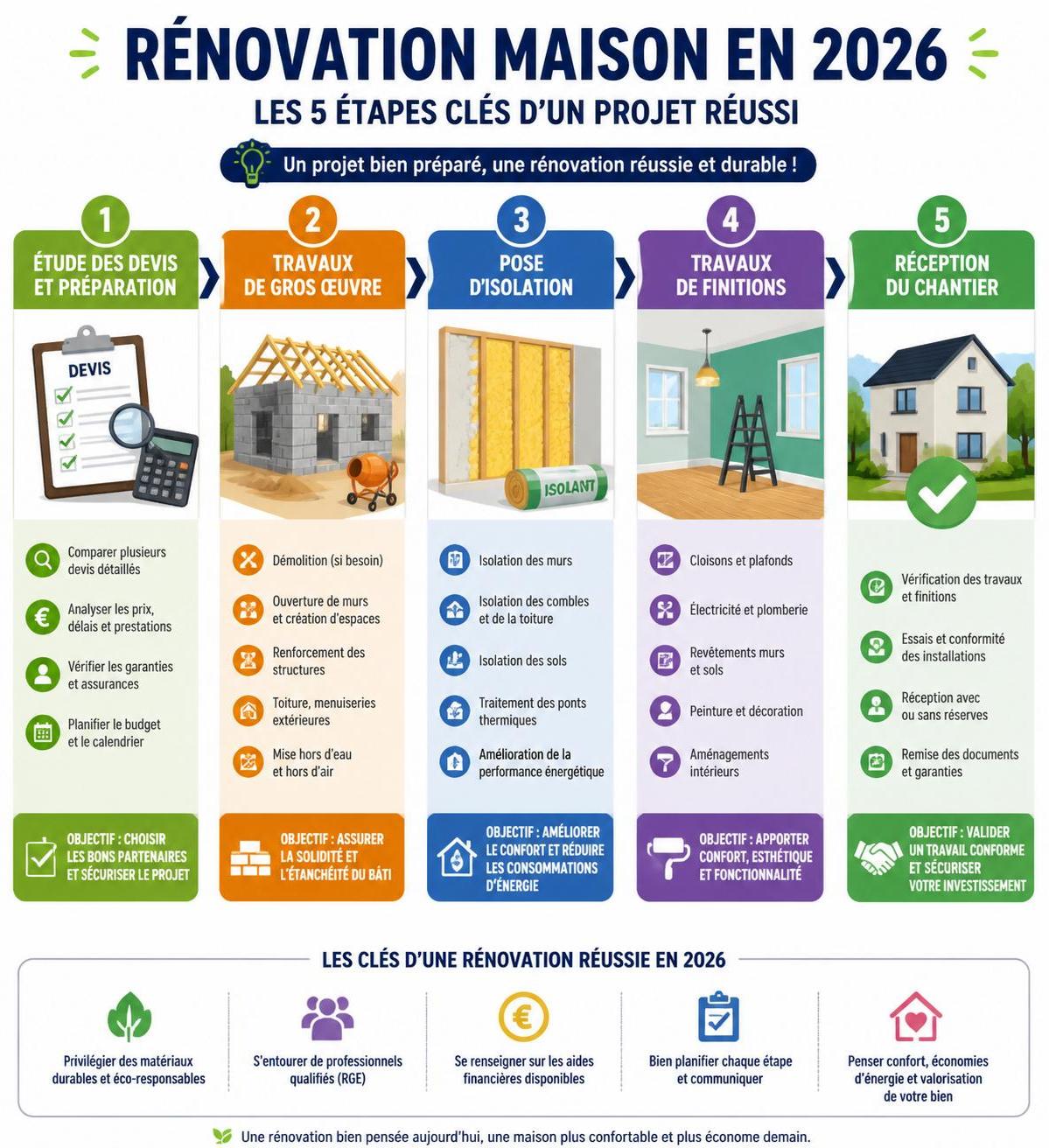 découvrez les prix de rénovation maison en 2026 avec une estimation détaillée par type de travaux pour mieux planifier votre budget.