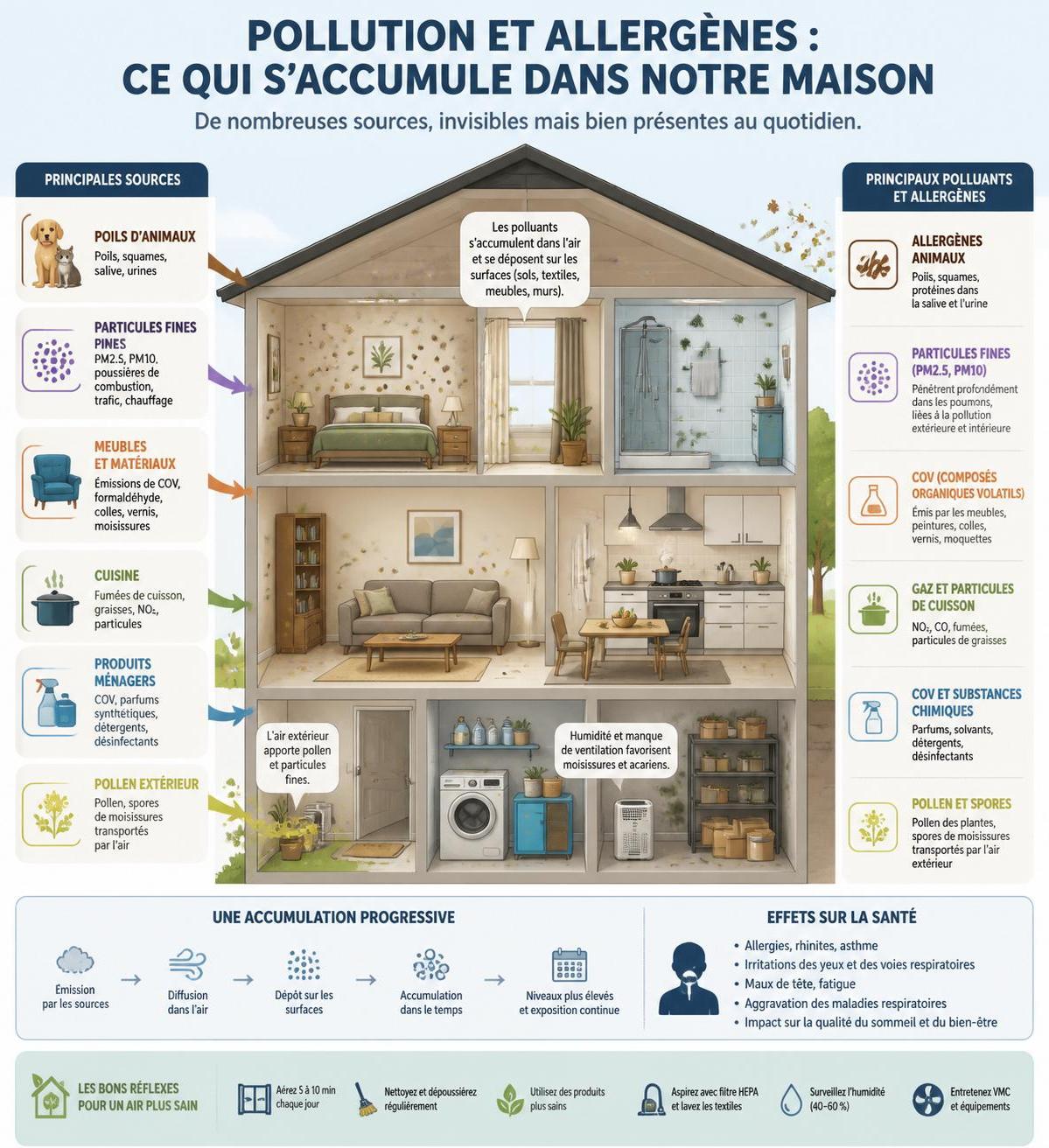 découvrez comment choisir le purificateur d'air idéal pour assurer une maison saine et respirer un air pur au quotidien.