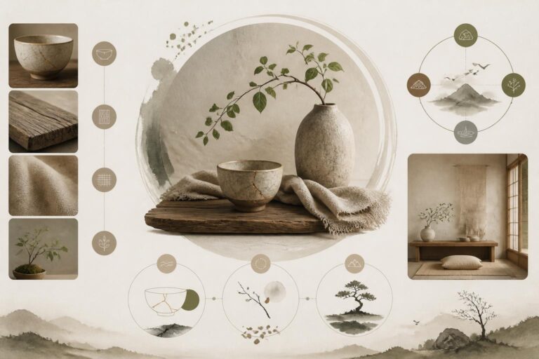 découvrez le style wabi-sabi, une approche de décoration japonaise célébrant la beauté de l'imperfection et de la simplicité pour un intérieur apaisant et authentique.