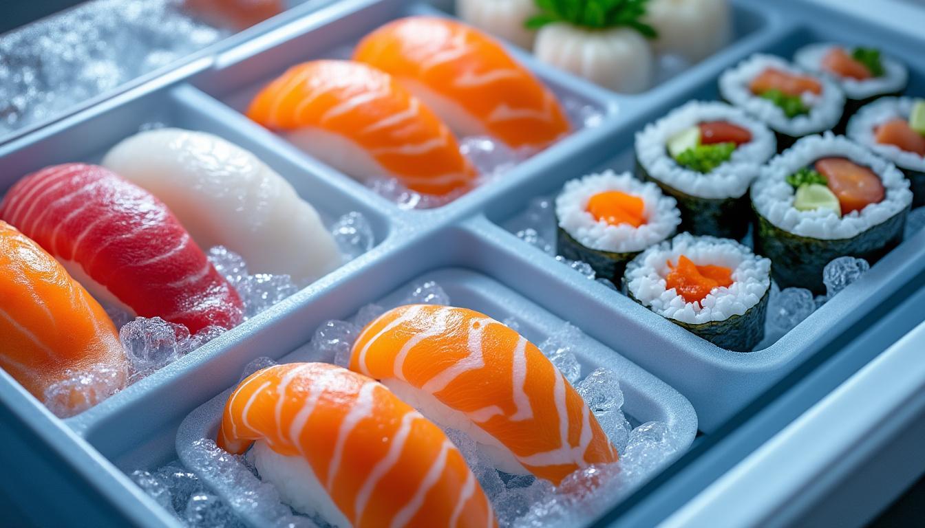découvrez si conserver des sushis au congélateur est une astuce judicieuse ou une idée à éviter pour préserver saveur et sécurité alimentaire.