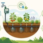 découvrez comment installer un système d'arrosage automatique goutte-à-goutte économique pour économiser de l'eau et entretenir efficacement votre jardin.