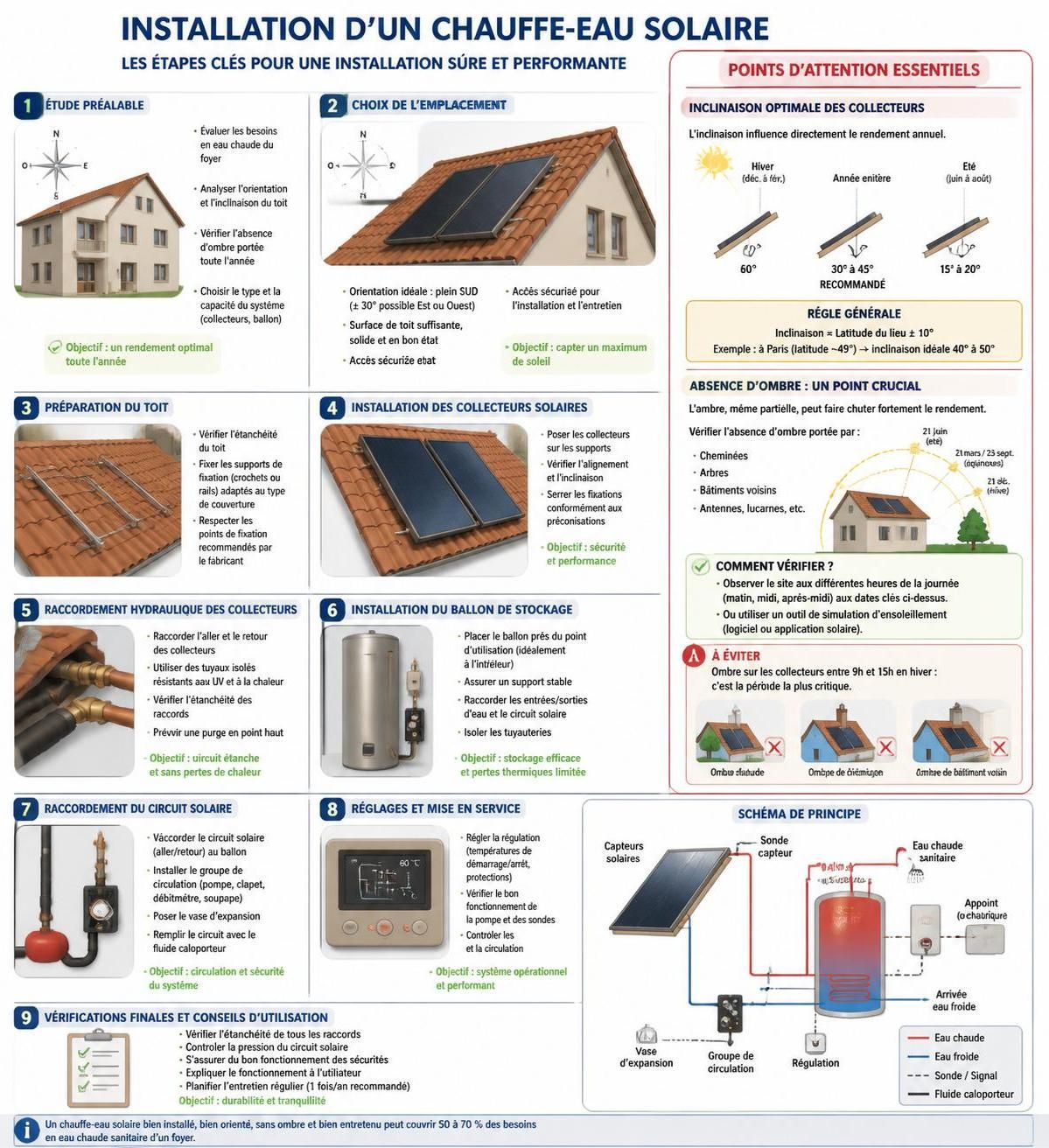 découvrez comment installer un ballon d'eau chaude solaire et évaluez son retour sur investissement pour économiser énergie et argent tout en protégeant l'environnement.