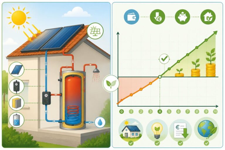 découvrez comment installer un ballon d'eau chaude solaire et bénéficiez d'un retour sur investissement optimal grâce aux économies d'énergie et aux avantages écologiques.