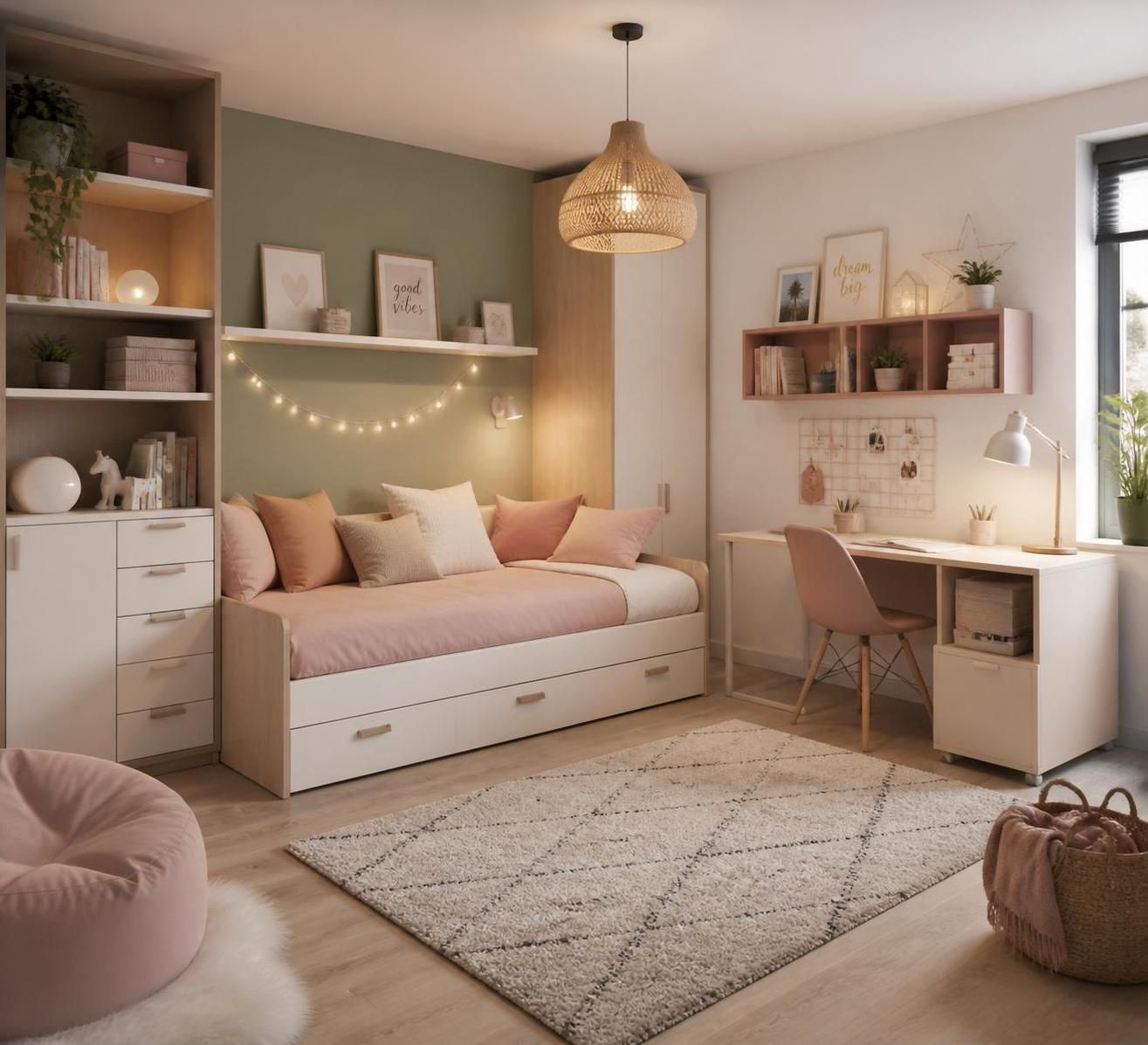 découvrez 15 idées déco tendance pour aménager une chambre d'ado fille qui reflète parfaitement sa personnalité et ses goûts.
