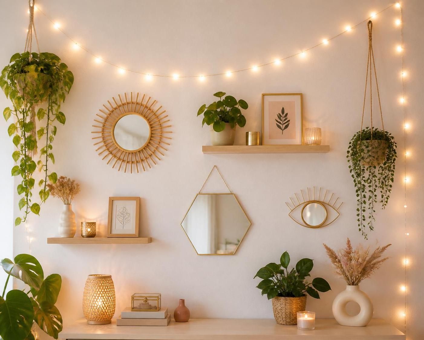 découvrez des idées déco originales pour habiller un grand mur vide sans percer, et transformez votre intérieur facilement et élégamment.