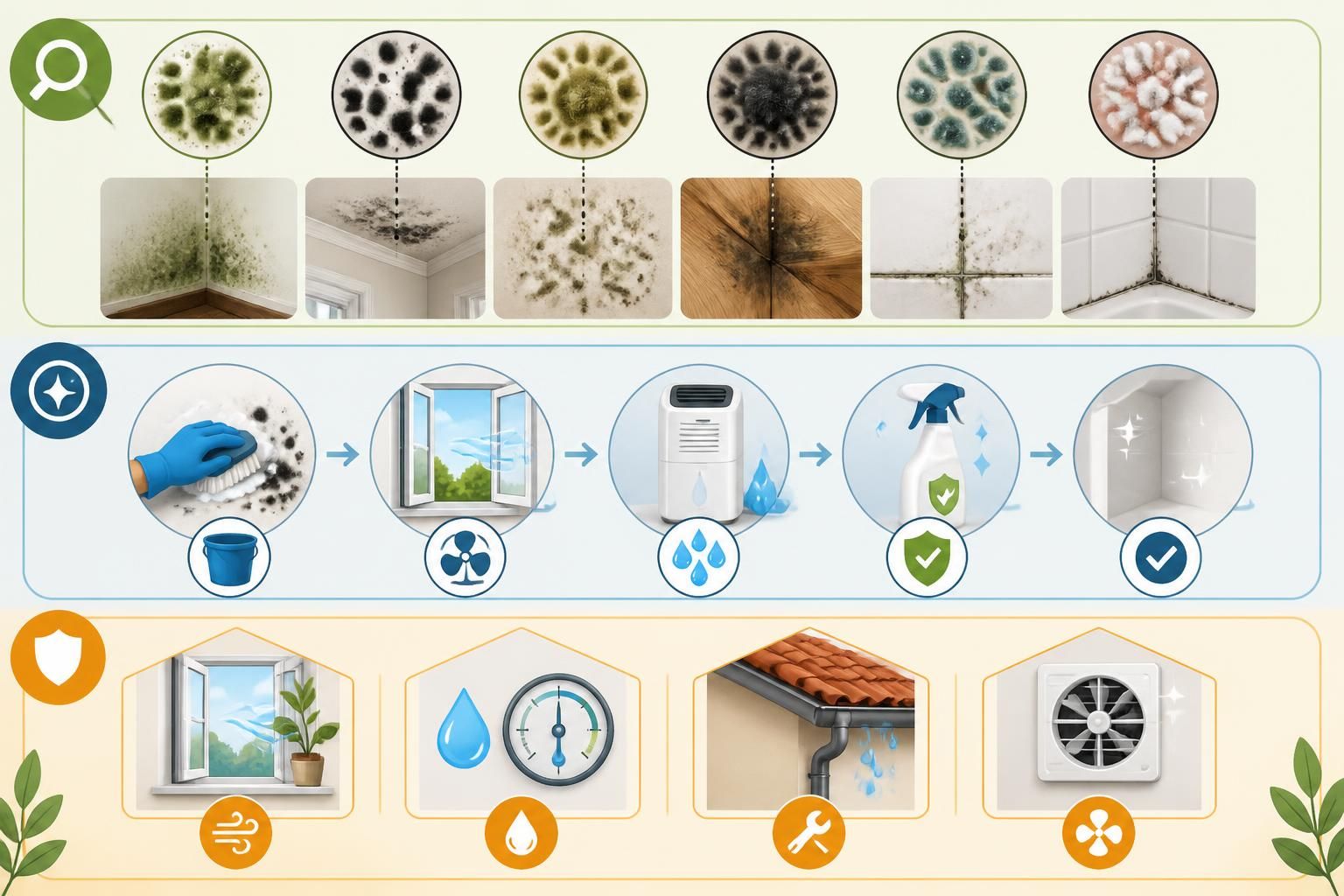 apprenez à identifier les différents types de moisissures dans votre maison, découvrez les méthodes efficaces pour les traiter et adoptez des conseils pratiques pour prévenir leur retour.