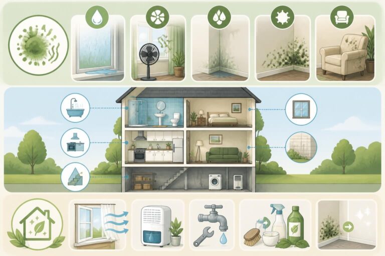 découvrez comment identifier les causes des odeurs de moisi dans votre maison et apprenez des méthodes efficaces pour les éliminer durablement.
