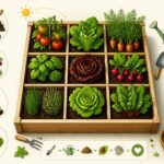 découvrez comment créer et gérer facilement votre premier potager en carré pour cultiver légumes et herbes aromatiques chez vous.