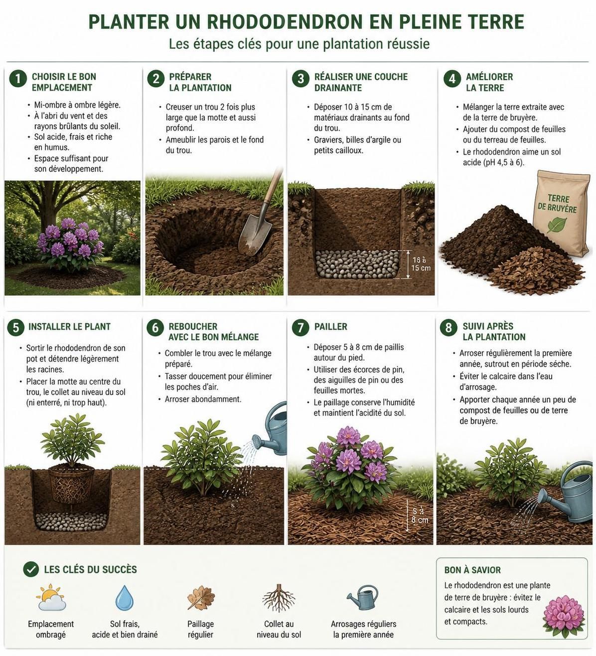 découvrez notre guide complet sur le rhododendron : conseils de plantation, entretien saisonnier et techniques de taille pour des fleurs magnifiques toute l'année.