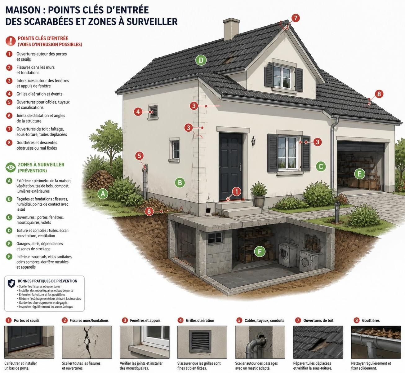 découvrez comment identifier un scarabée dans la maison, évaluer s'il est dangereux, et les méthodes efficaces pour s'en débarrasser rapidement.
