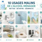 découvrez 10 astuces malines pour utiliser l'alcool ménager afin de nettoyer, détartrer et désinfecter efficacement toutes les surfaces de votre maison.