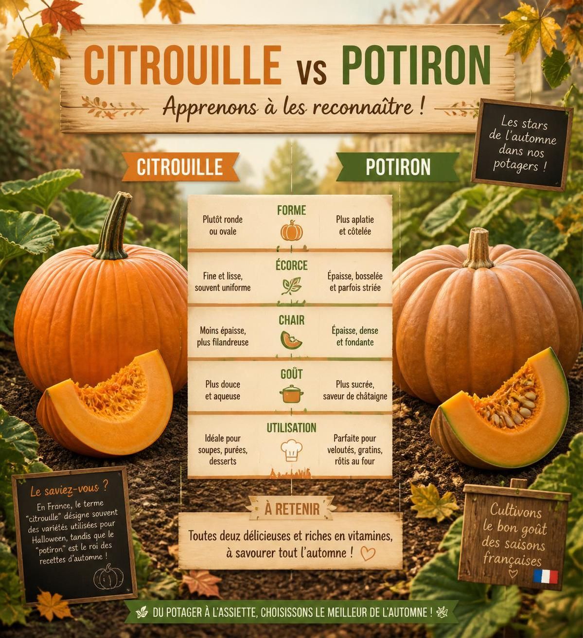 découvrez comment semer, cultiver et récolter à temps la citrouille et le potiron dans votre jardin grâce à nos conseils pratiques et faciles à suivre.