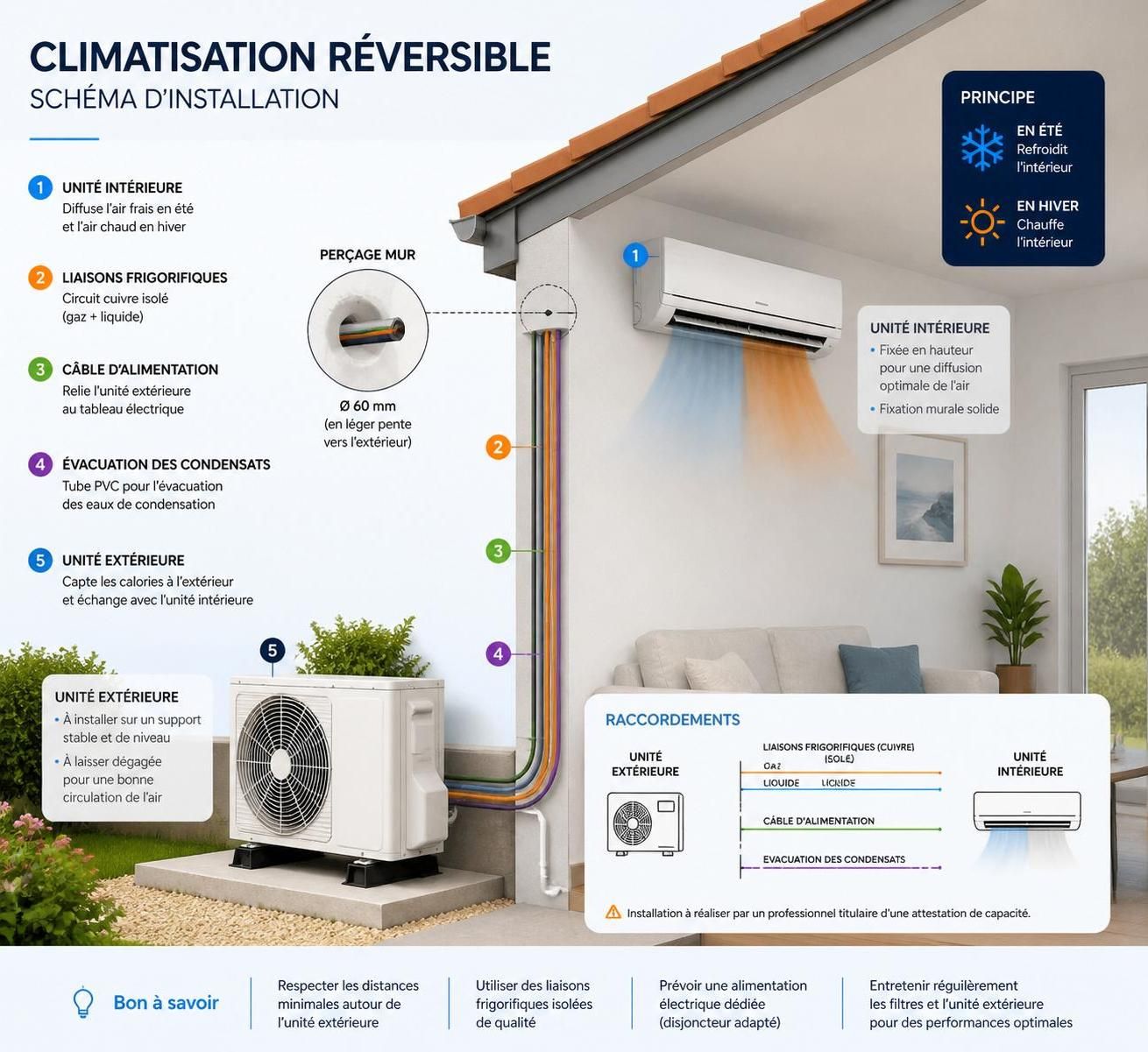 découvrez tout sur la climatisation réversible : prix, installation, avantages et conseils essentiels pour bien choisir et optimiser votre confort toute l'année.