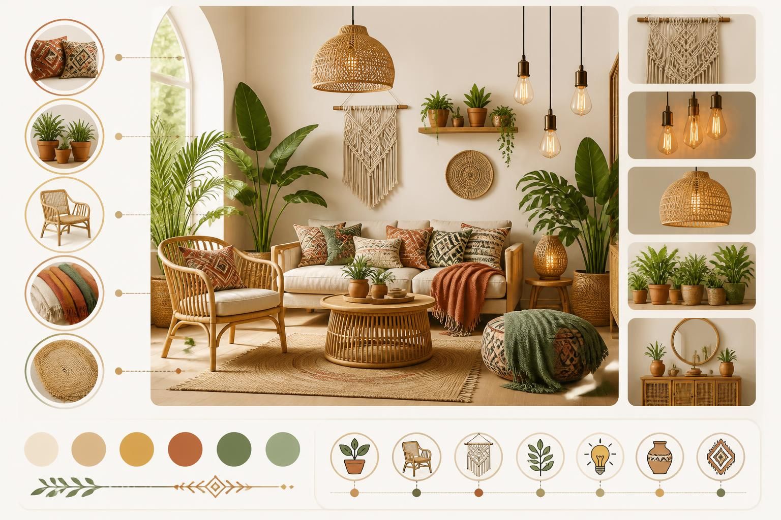 découvrez les éléments clés de la déco bohème chic pour créer un intérieur décontracté et chaleureux mêlant authenticité, confort et style.