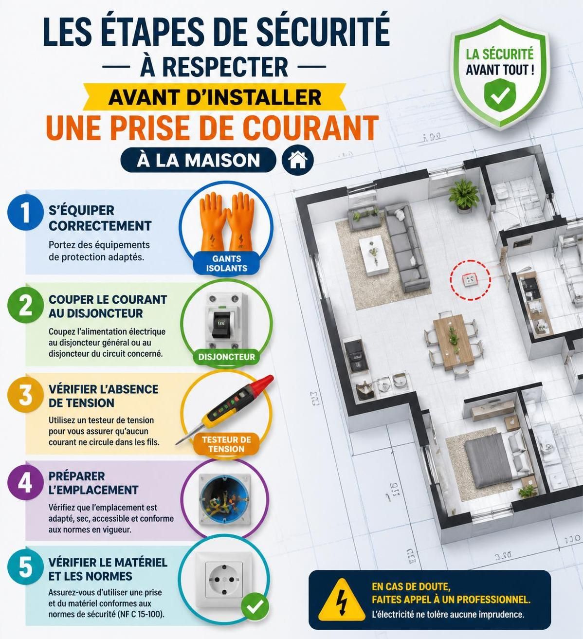 apprenez à installer une prise de courant vous-même grâce à notre guide étape par étape spécialement conçu pour les débutants. sécurisé, simple et efficace.