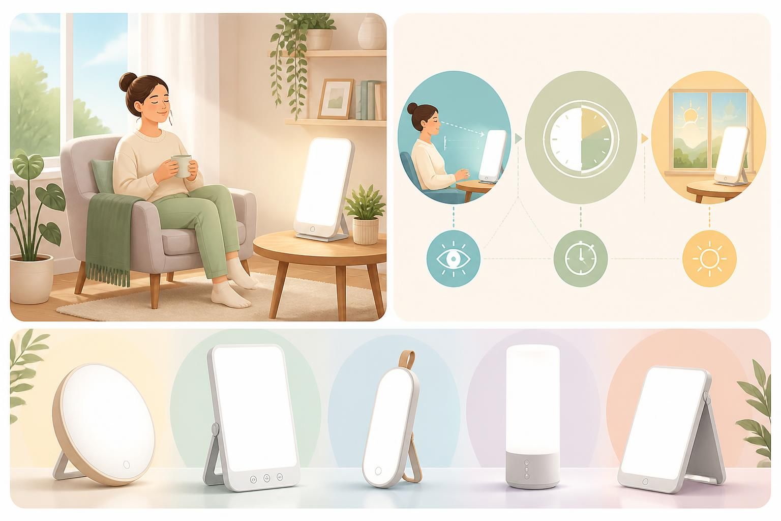 découvrez comment utiliser une lampe de luminothérapie à la maison et choisissez le modèle idéal pour améliorer votre bien-être et combattre la fatigue saisonnière.