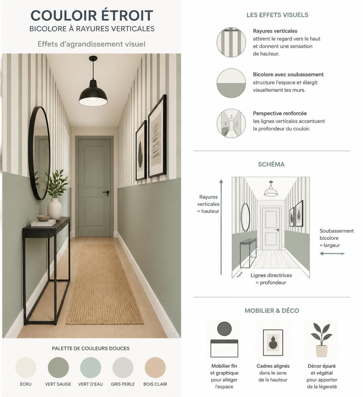 découvrez les meilleures couleurs de peinture adaptées aux couloirs étroits ou sans fenêtre pour apporter lumière et espace à votre intérieur.