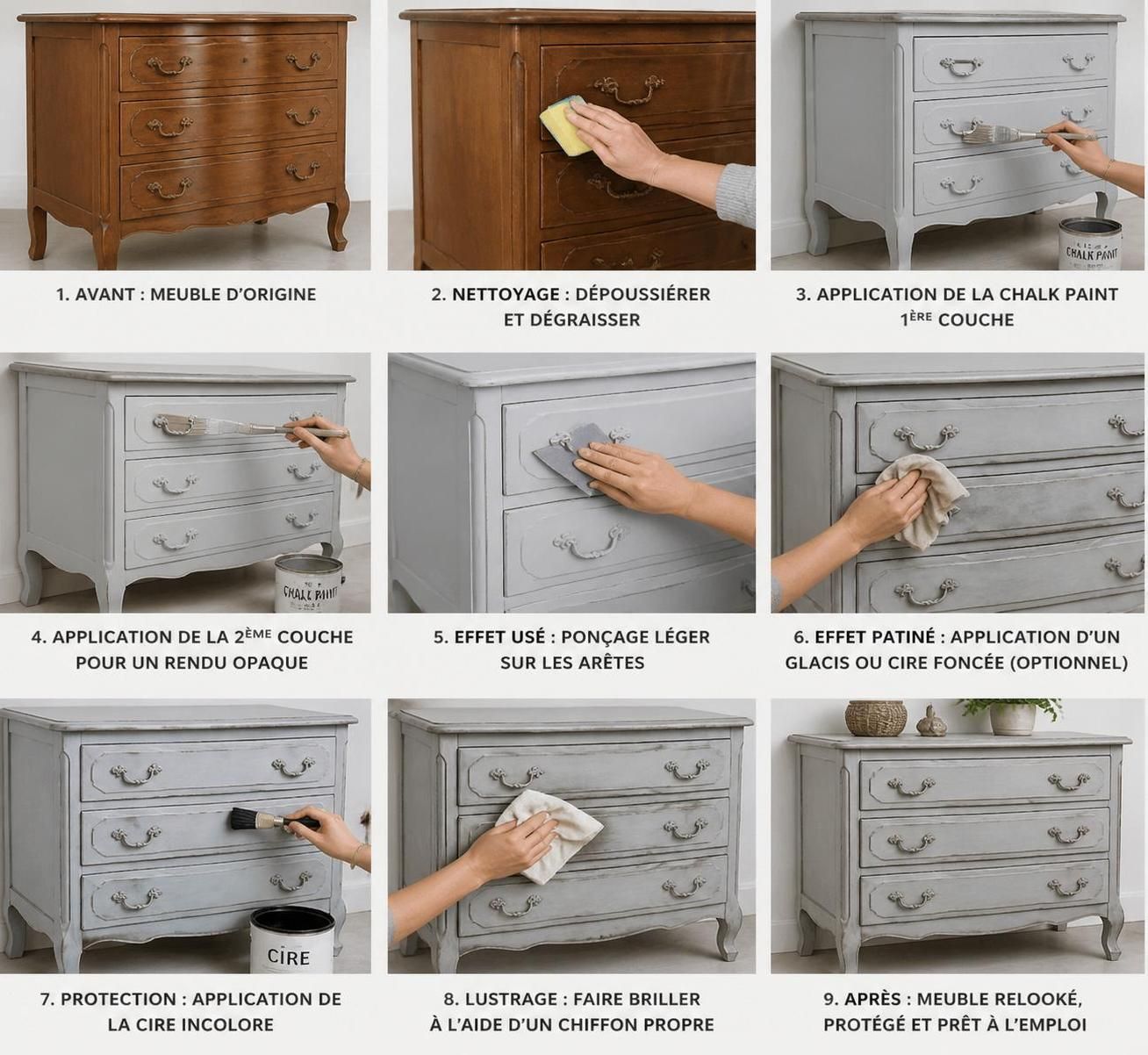 découvrez comment relooker vos meubles facilement avec la chalk paint : techniques simples, avantages, et tutoriels détaillés pour débutants.