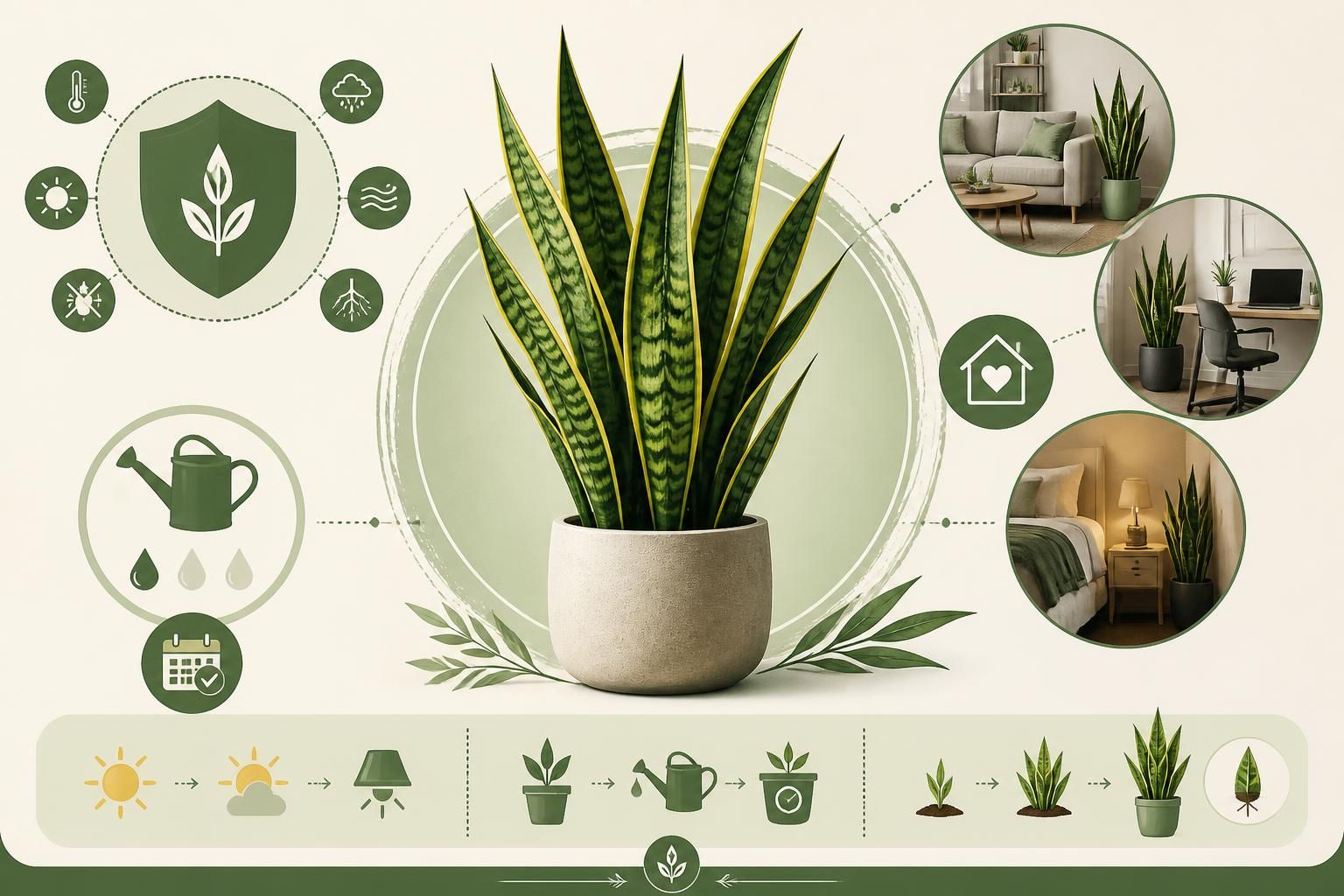 découvrez la sansevieria, la plante increvable et décorative idéale pour tous les intérieurs. facile d'entretien, elle apporte une touche de verdure élégante à votre maison.