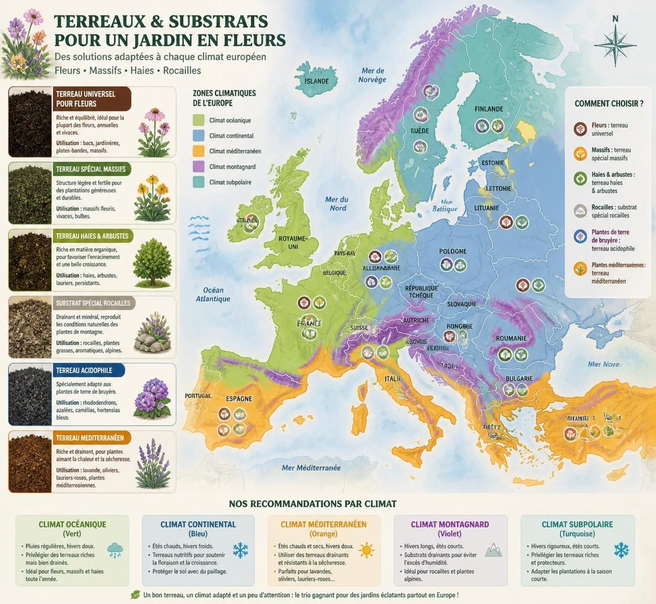 découvrez comment choisir le terreau idéal selon vos plantes grâce à notre guide complet, pour des cultures réussies et un jardin épanoui sans erreurs.