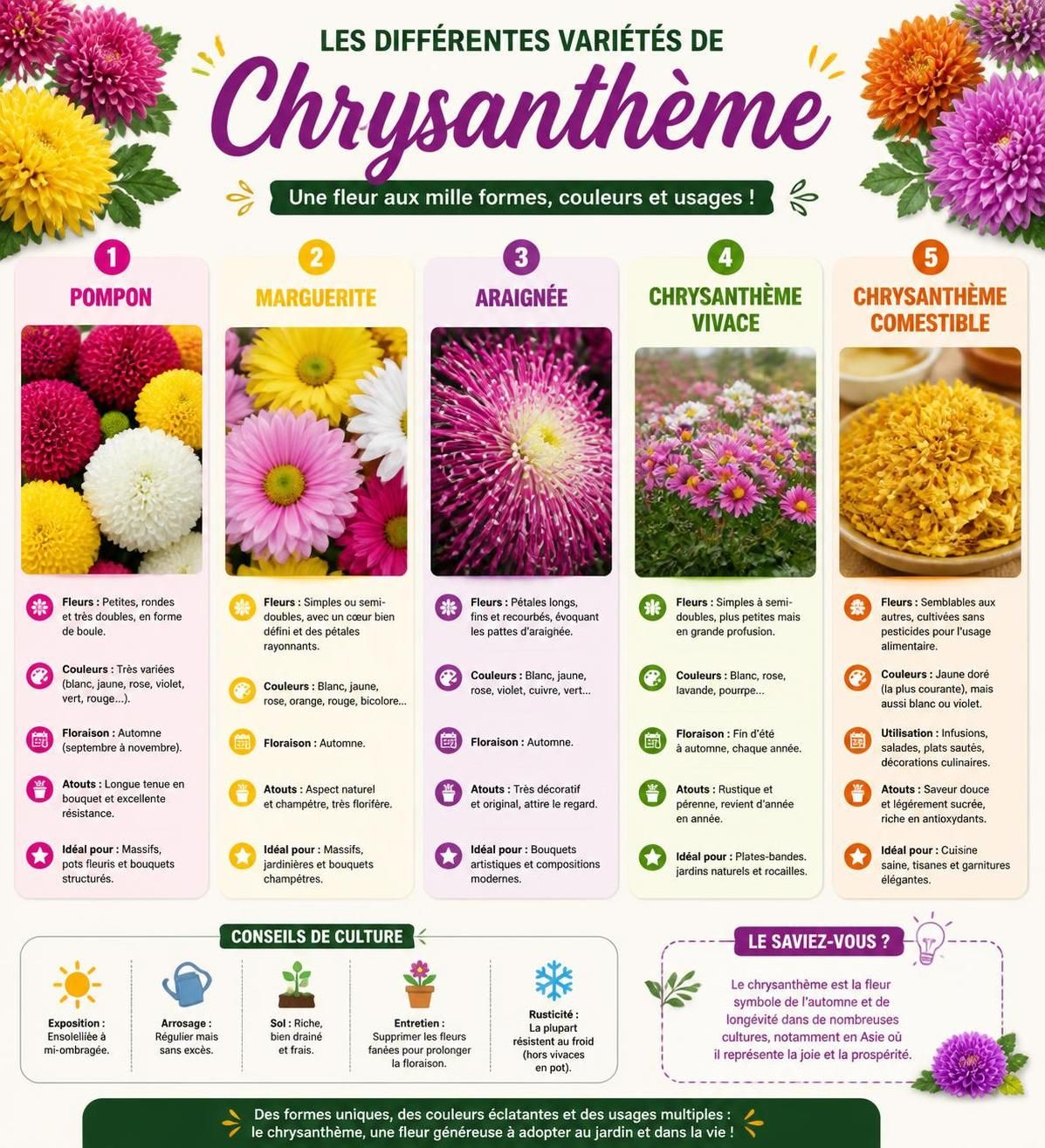 découvrez comment planter et entretenir le chrysanthème pour qu'il refleurisse joliment chaque automne. guide pratique pour un jardin coloré et éclatant saison après saison.