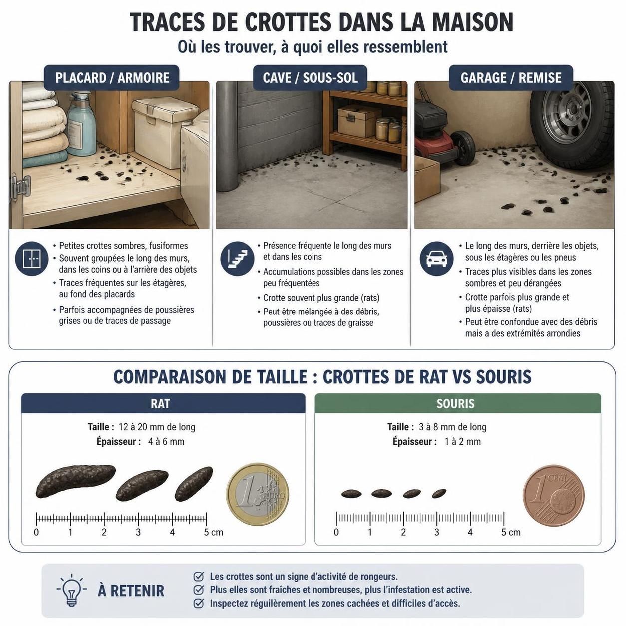 découvrez comment identifier rapidement les crottes de rat dans votre jardin ou maison et les méthodes efficaces pour agir avant qu'ils ne causent des dégâts.
