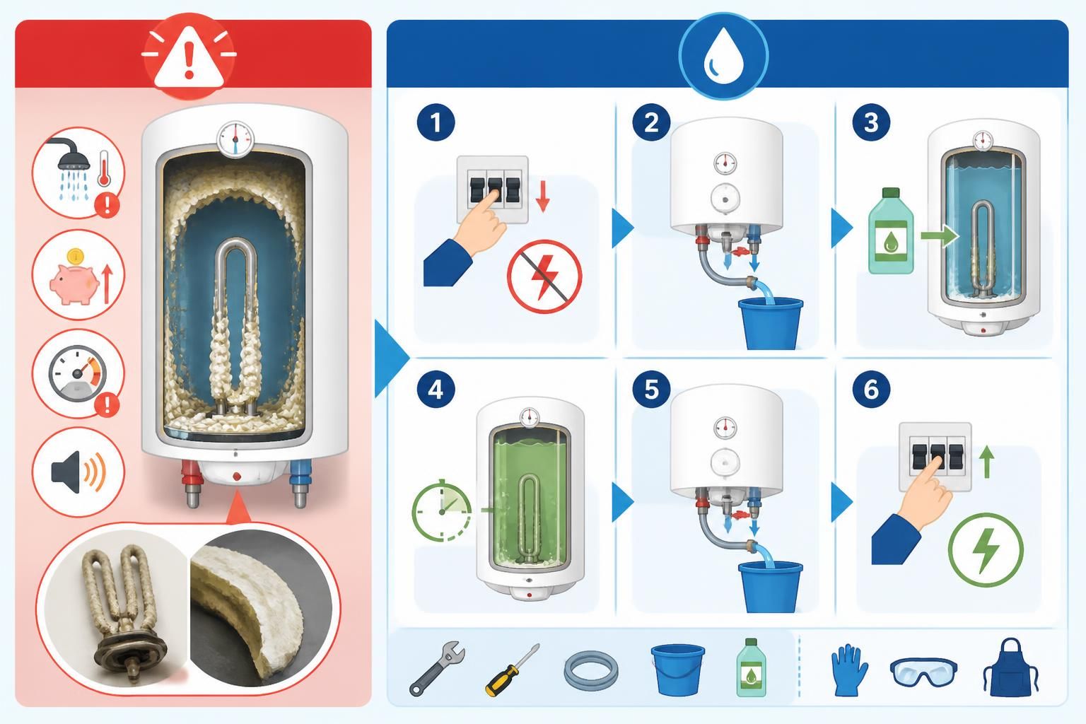 apprenez à détecter les signes de tartre sur votre chauffe-eau électrique et découvrez une méthode simple pour le détartrer vous-même, garantissant ainsi son efficacité et sa longévité.