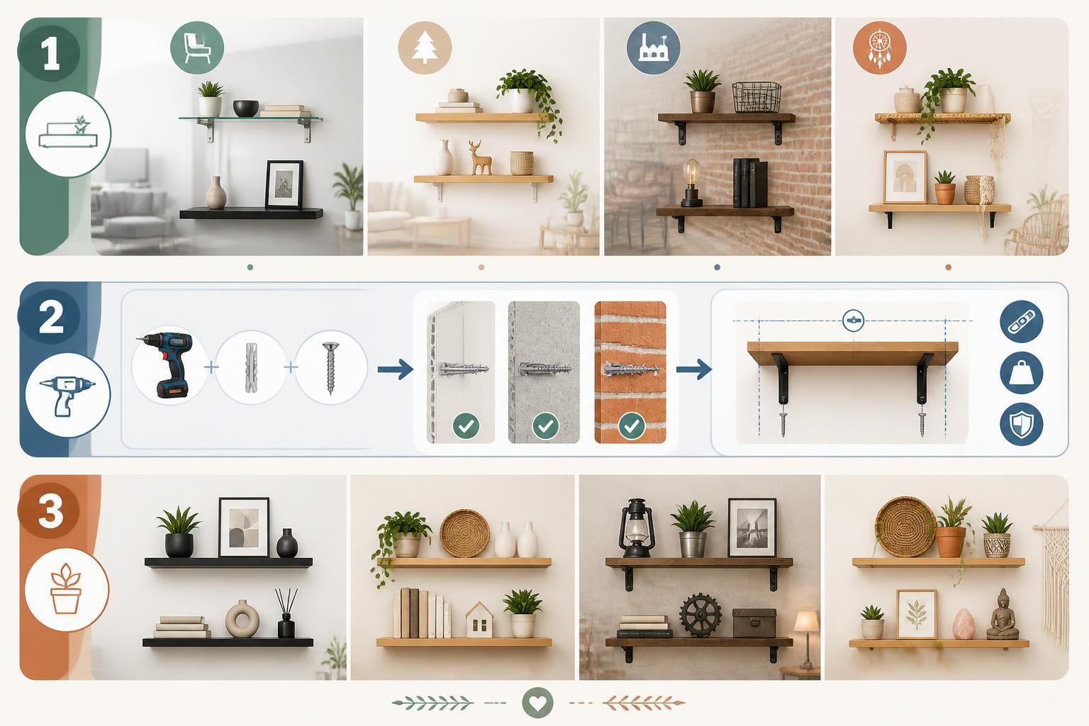 découvrez comment choisir, fixer et décorer vos étagères murales pour sublimer votre intérieur avec style et fonctionnalité.