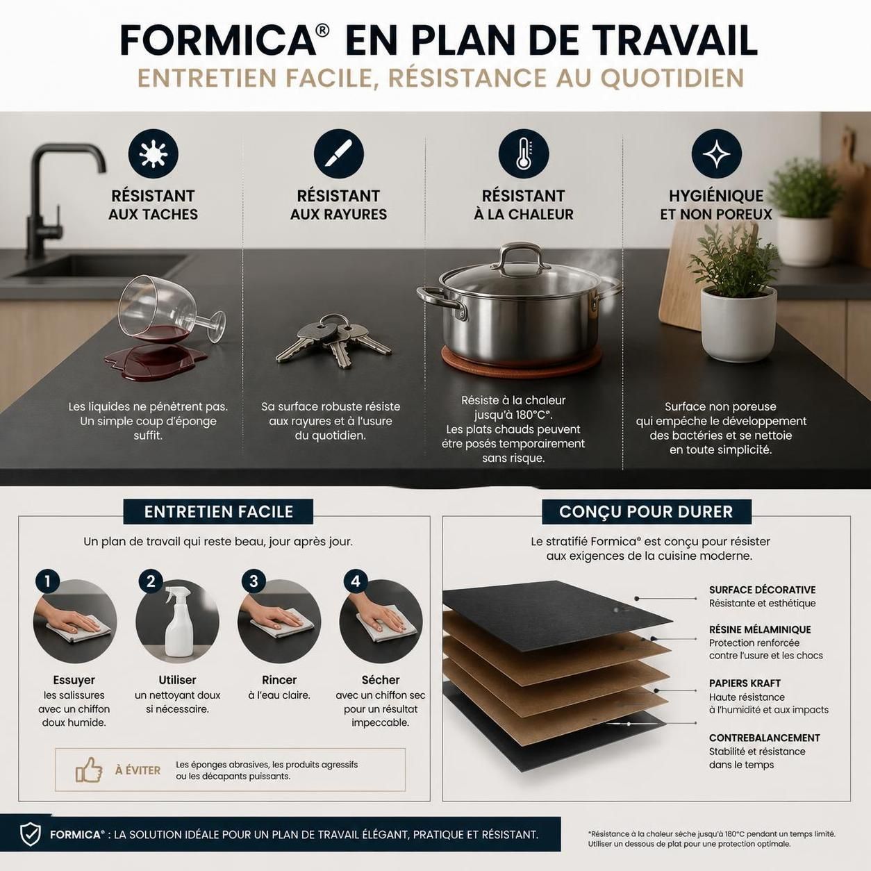 découvrez tout sur le formica, ce matériau rétro qui fait son grand retour en décoration et rénovation. astuces, usages et inspirations pour sublimer vos intérieurs avec style.