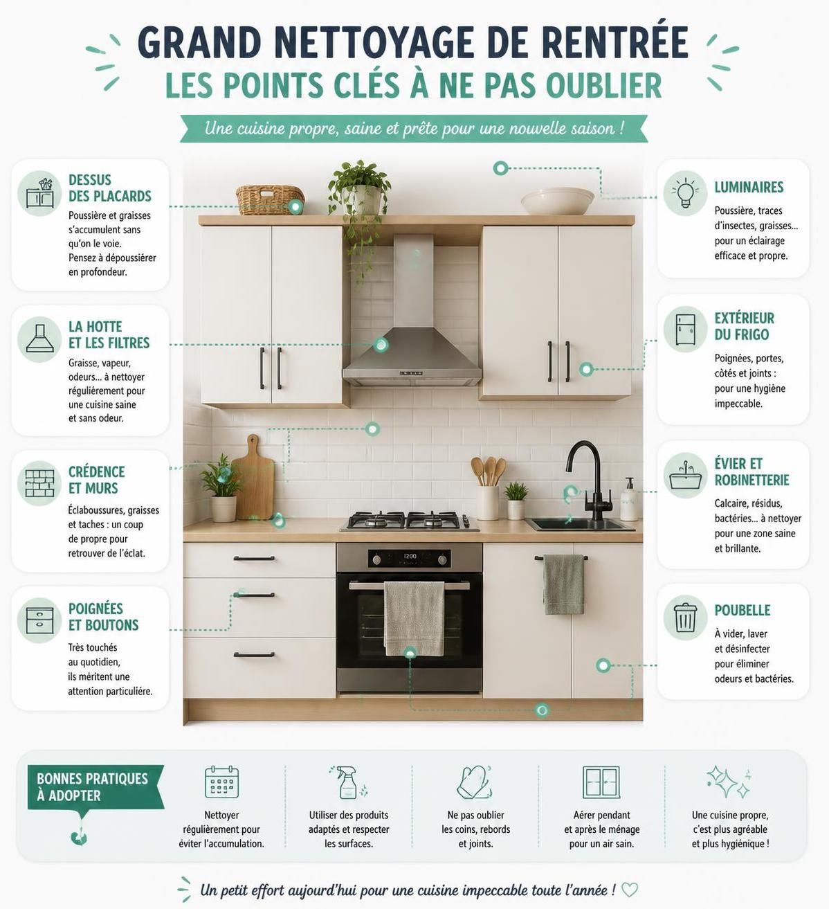 découvrez notre guide pour un grand nettoyage de rentrée réussi, en mettant l'accent sur les zones souvent oubliées et les astuces efficaces pour les nettoyer facilement.